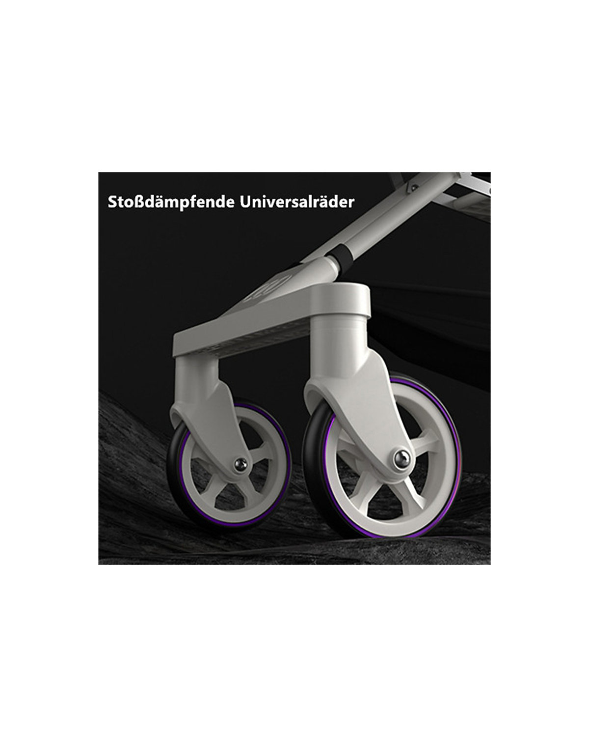 Multifunktionaler Kinderwagen mit Kinderartefakt Tragbarer Kinderwagen Sportkinderwagen