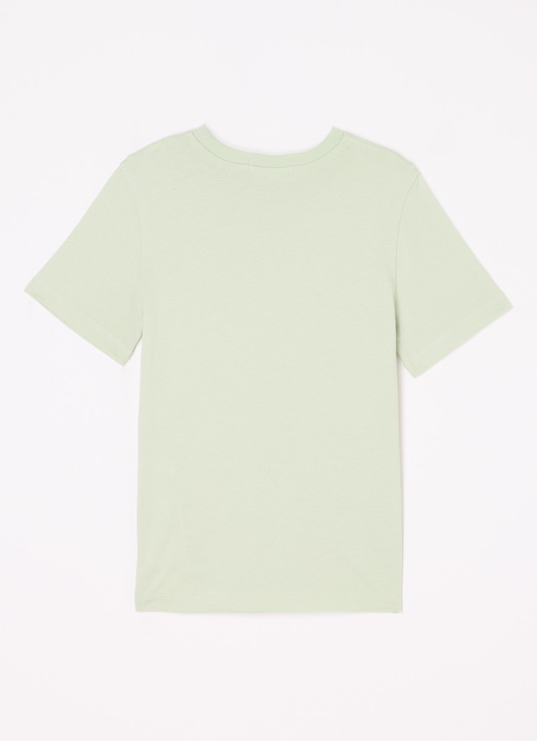 Tricou Calvin Klein cu logo brodat