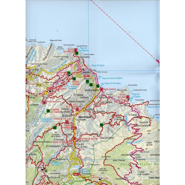 Gomera, Wanderkarte 1:35.000 - Wanderkarte
