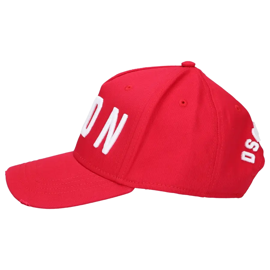 Dsquared2 - Snapback Cap BASEBALL Gabardine - rot