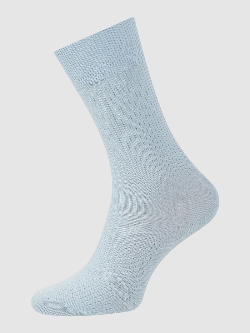 Socken aus Bio-Baumwollmischung in weiß