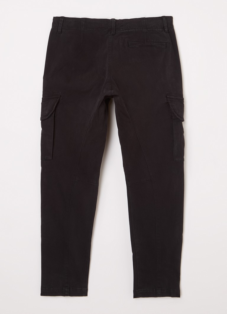 CP Company Tapered fit cargo pants with logo