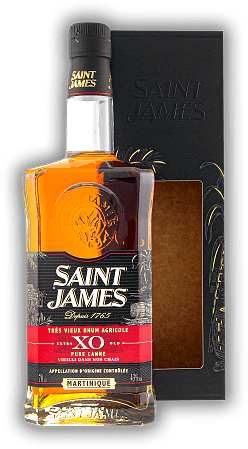 Saint James XO Saint James XO  Alter 6 - 10 J. - 0,7	 Liter - Vol 43%