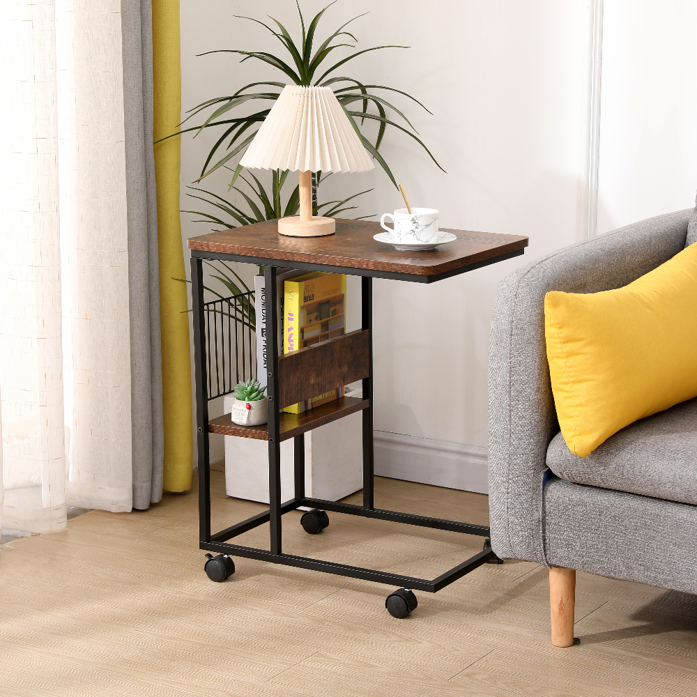 Happy Home Beistelltisch Servierwagen mit Rollen HWT53-HOL
