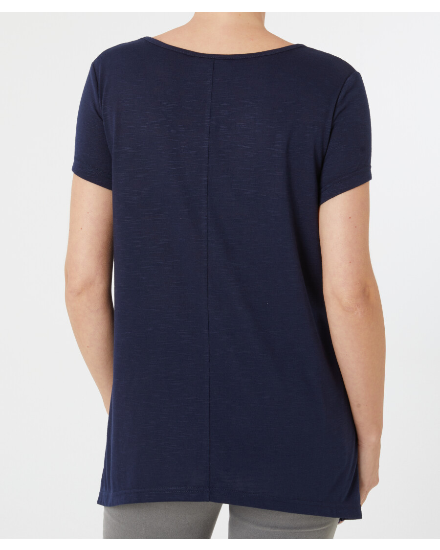 Einfarbiges T-Shirt