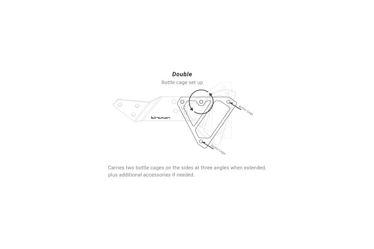 Birzman Aeroman Hydration Carrier Sattelbefestigung