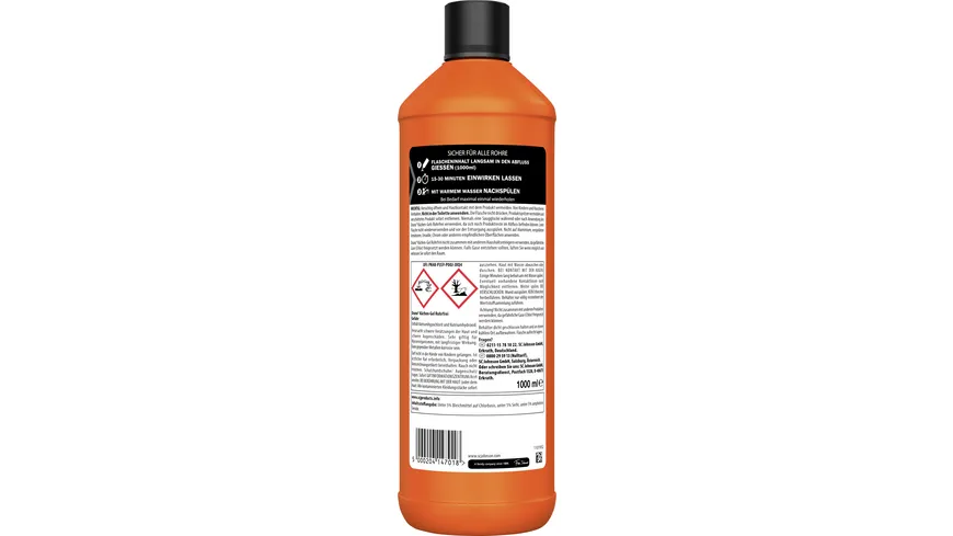 Drano Küchen-Gel Rohrfrei Abflussreiniger 1 l