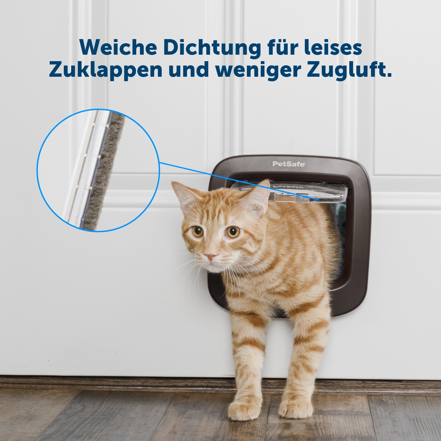 PetSafe Klappen & Türen PetSafe Katzenklappe mit manueller Verriegelung, Braun