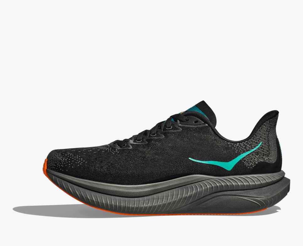 Mach 6 Black / Electric Tangerine