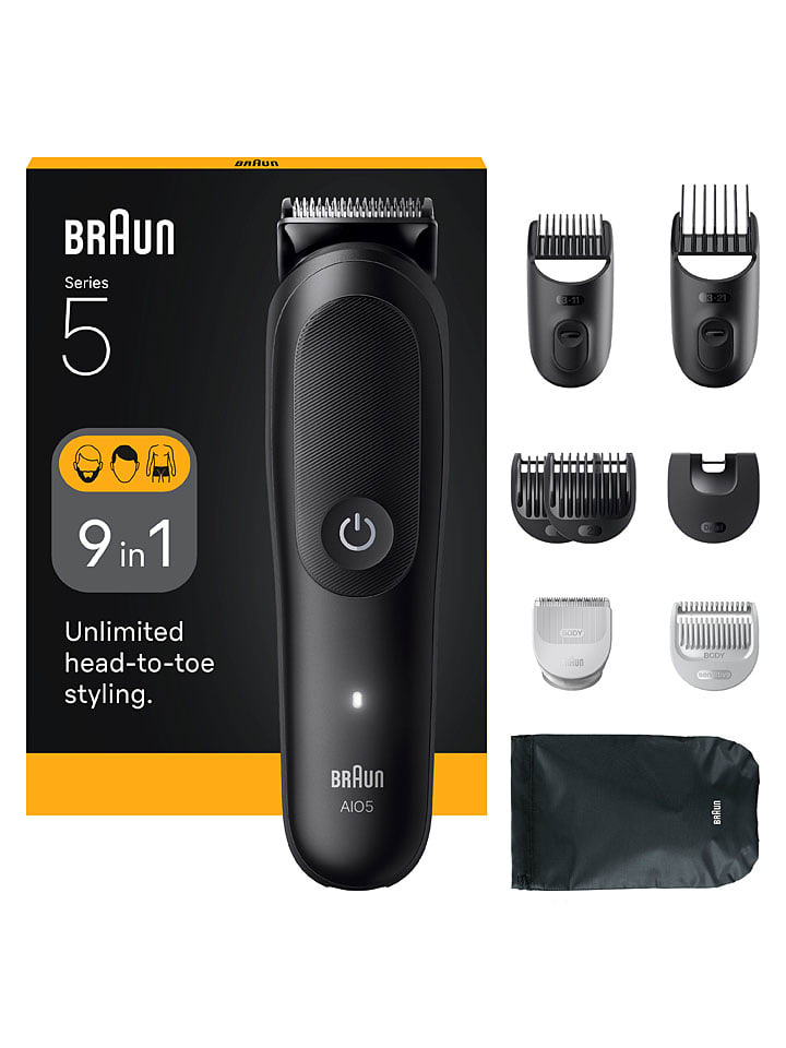 Braun Barttrimmer ''Series 5 All-In-One'' in Schwarz günstig kaufen onesize