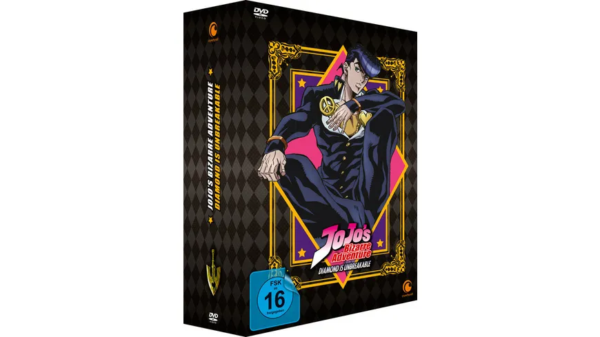 Jojo's Bizarre Adventure Part 4: Diamond is Unbreakable - 3. Staffel - DVD Gesamtausgabe  [6 DVDs]