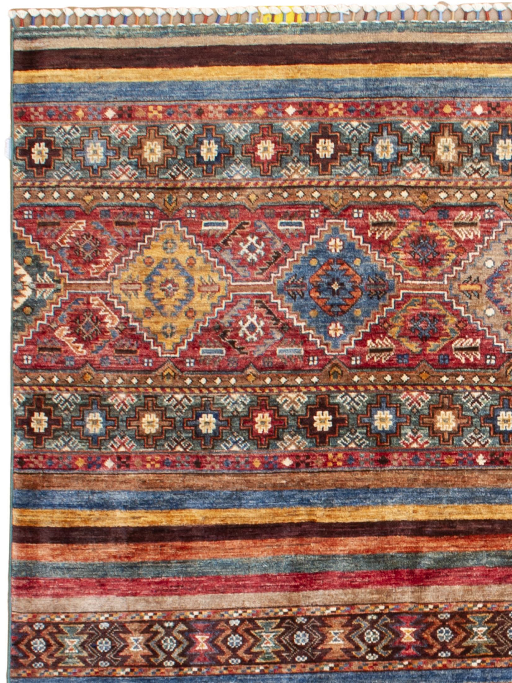 Chobi Schal ca. 257 x 309 cm, Unikat / Einzelstück