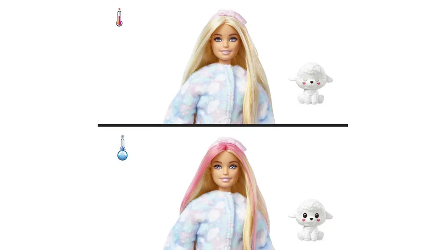 Barbie Cutie Reveal Cozy Cute Serie - Lämmchen