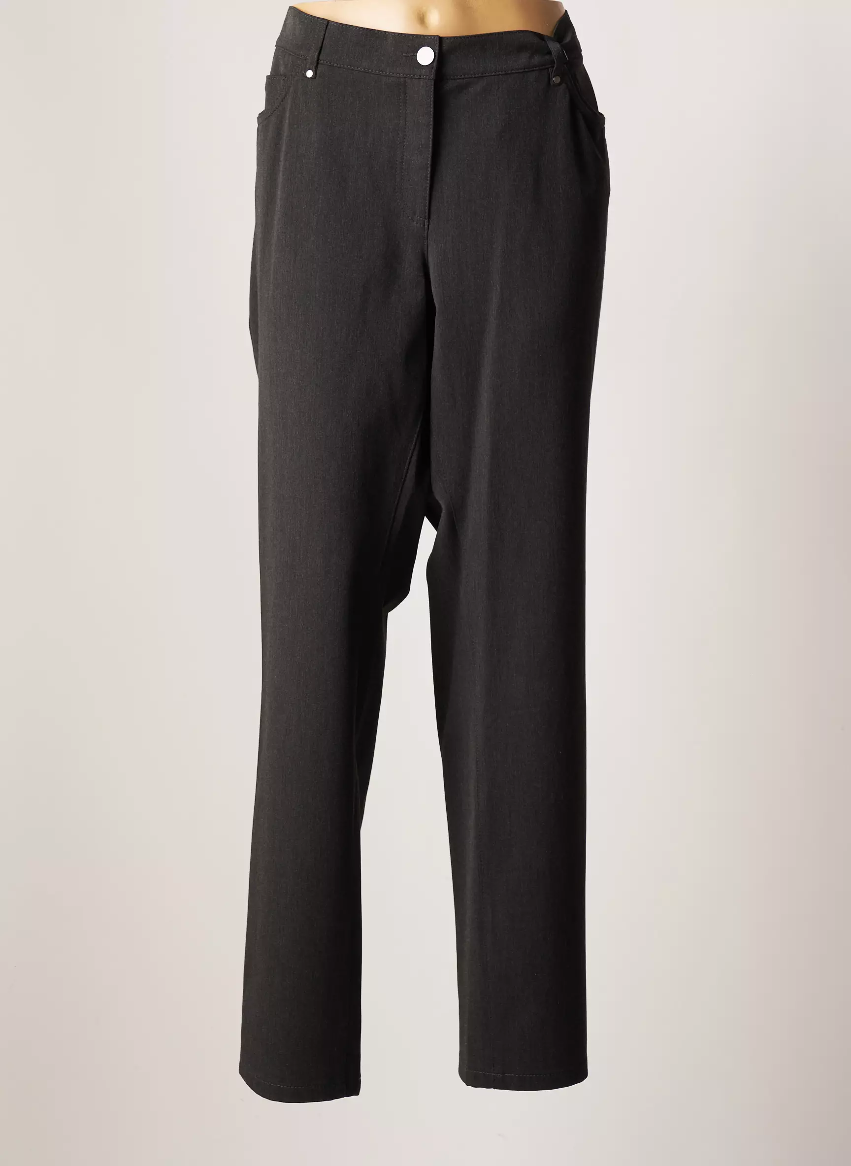 Gerke My Pants Pantalons Droits Femme couleur gris