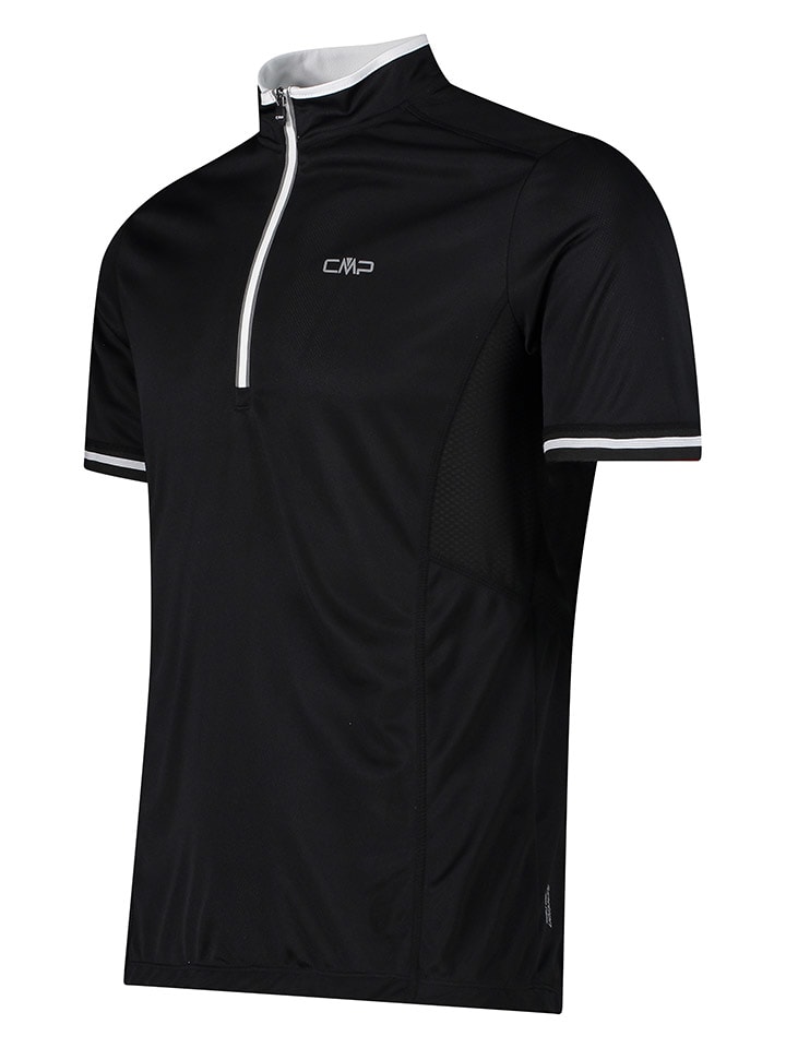 CMP Fahrradtrikot in Schwarz/Weiß günstig kaufen