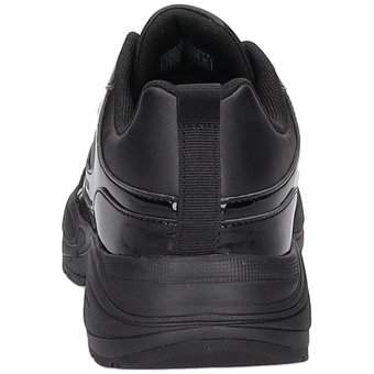 Tommy Hilfiger Womens Chunky Runner Patent in schwarz