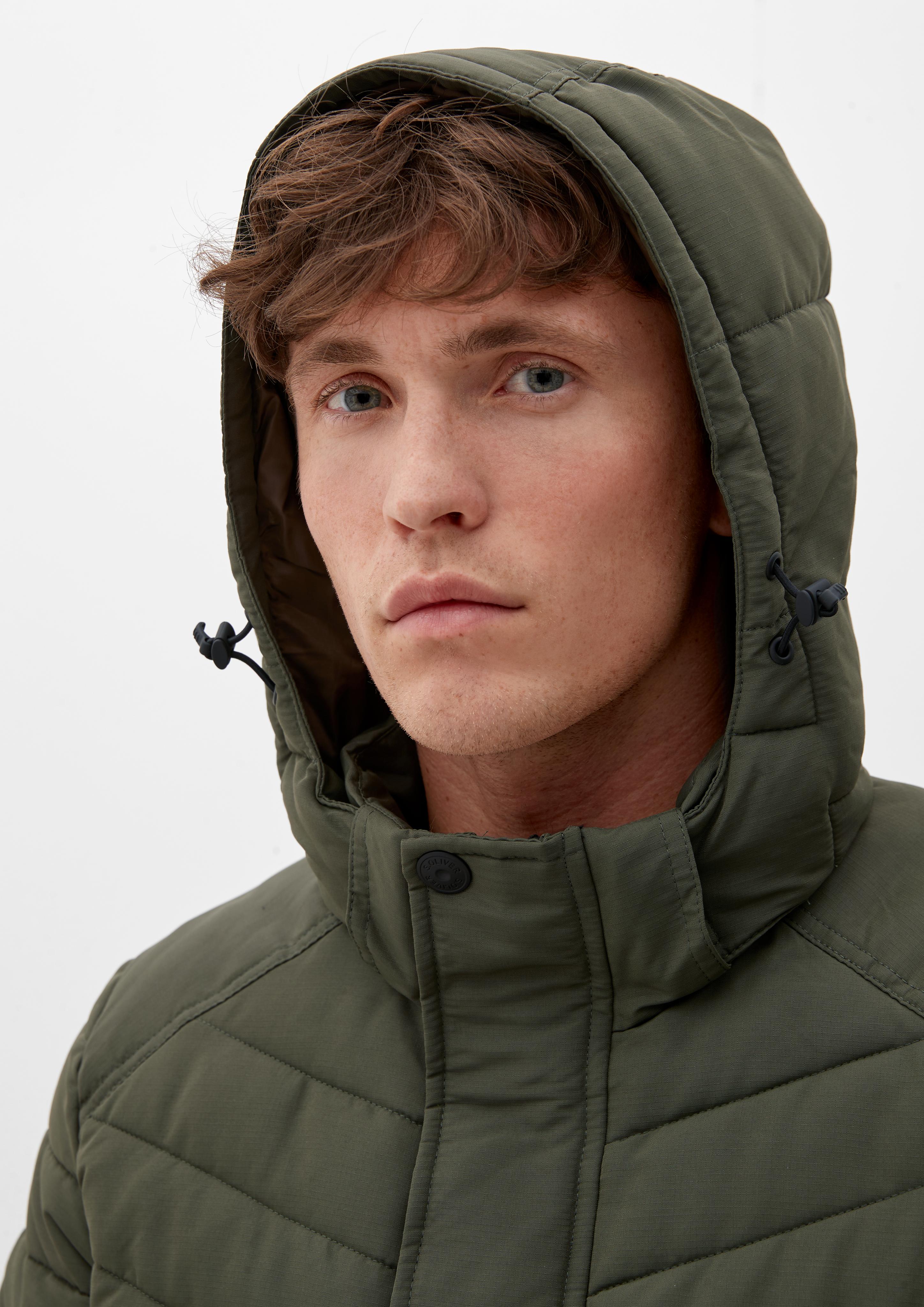 Steppjacke mit Taftfutter  2115335-7940