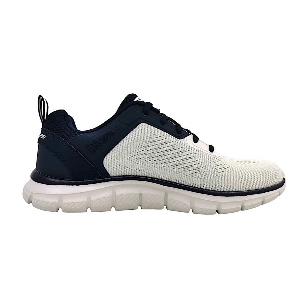 Skechers Track - Broader 232698 Weiß OWNV offwhite/ navy