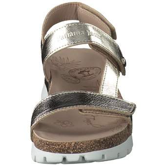Panama Jack Selma Shine Sandale in gold
