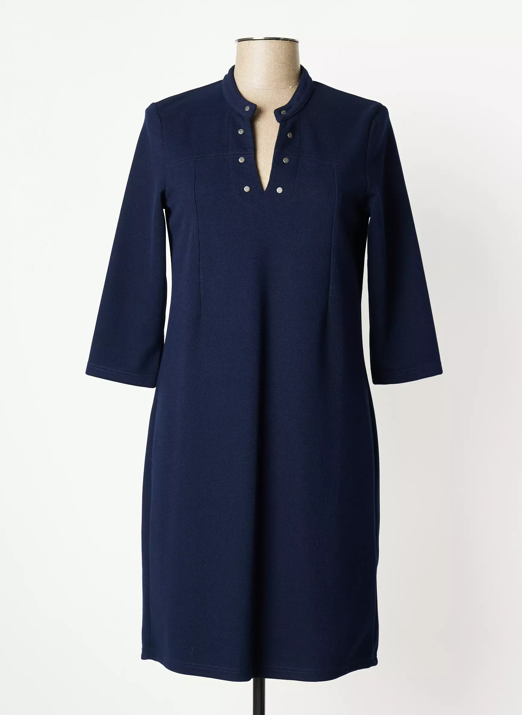 Mae Mahe Robes Mi Longues Femme couleur bleu