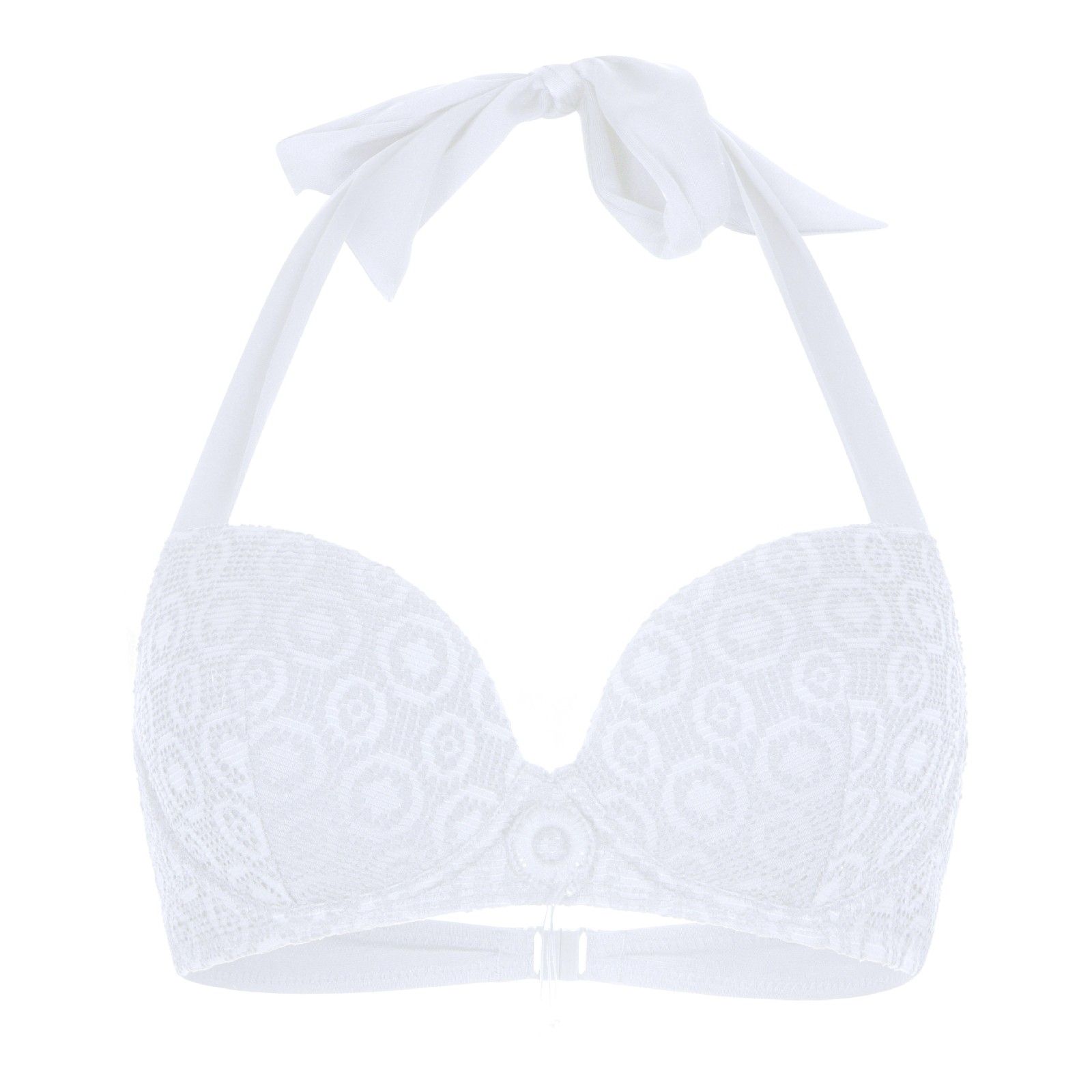 LingaDore 7113 weißes Halterneck Bikiniset
