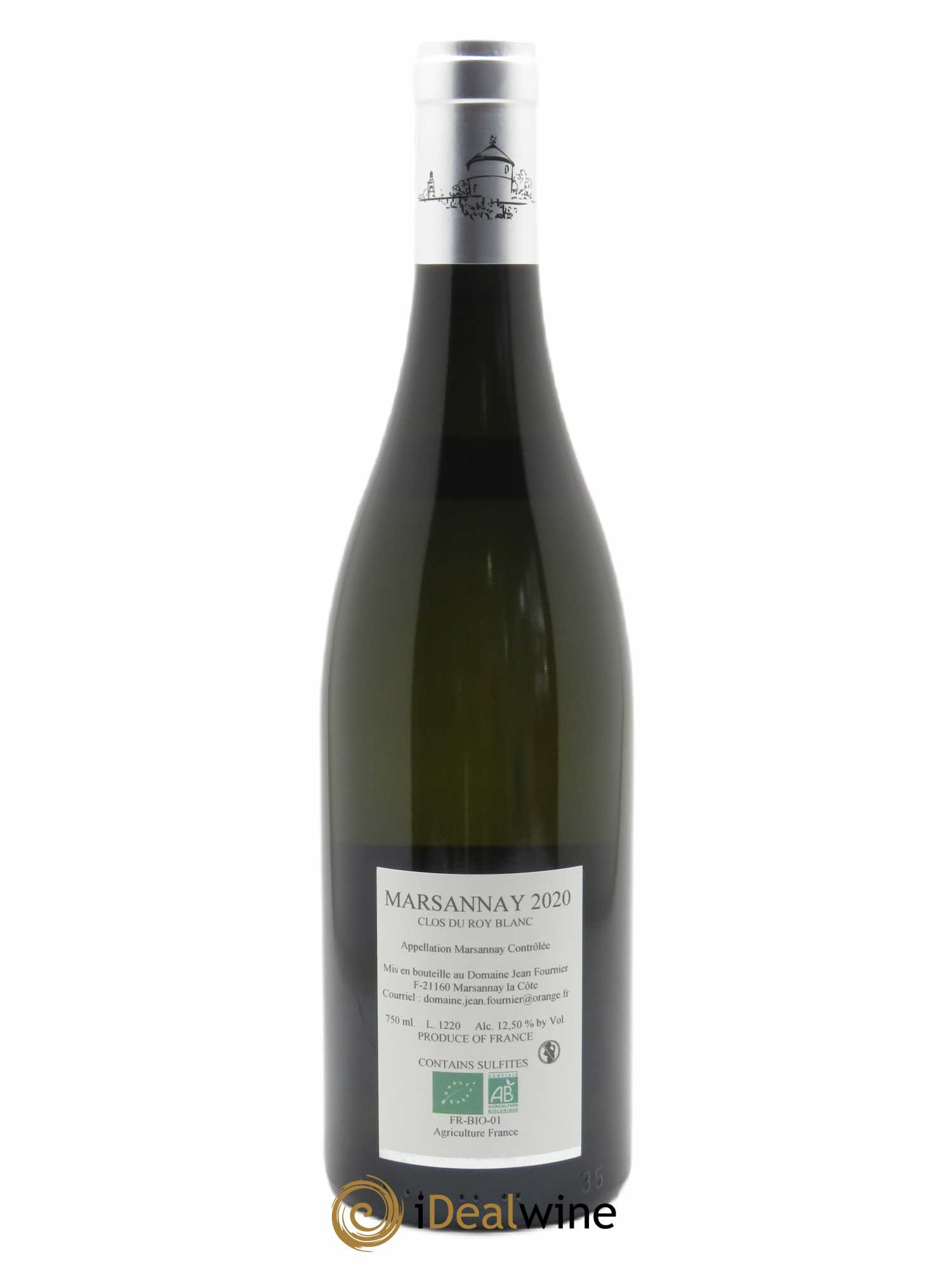 Marsannay Clos du Roy Jean Fournier (Domaine)  2020 - Lot de 1 Bouteille