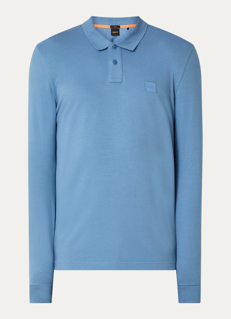HUGO BOSS Passerby slim fit polo majica od pamučnog pikea s logotipom
