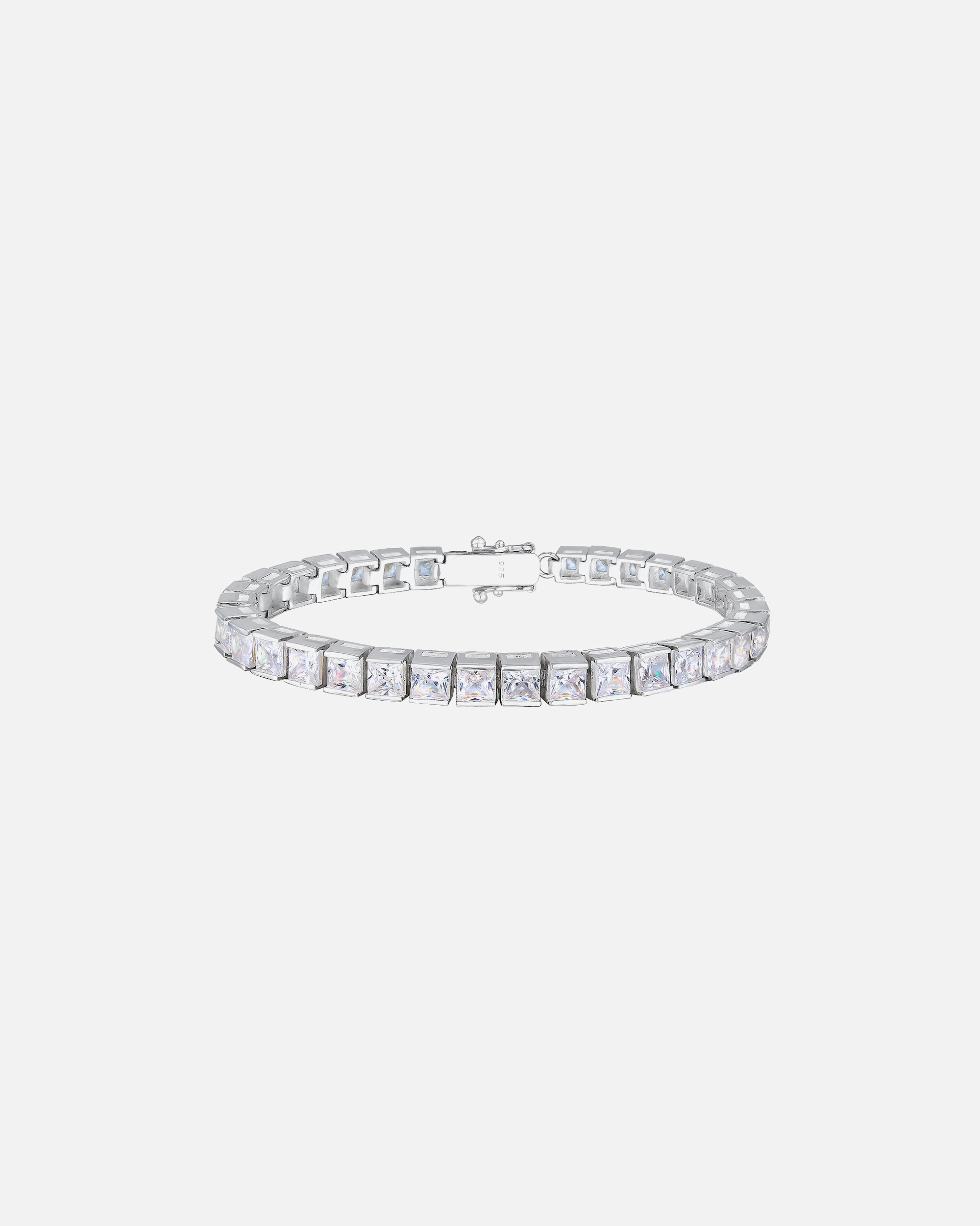 Bracciale Elli PREMIUM Classic con zirconi da donna (925/1000) Argento