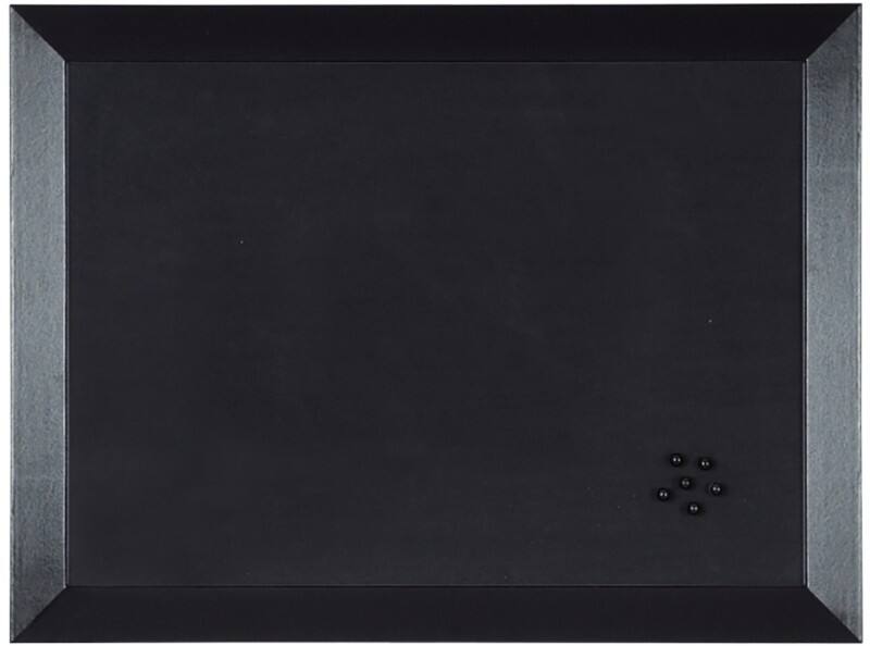 Bi-Office Kamashi Whiteboard Nicht magnetisch Wandmontage 60 (B)x45 (H) cm Holz Schwarz, Braun