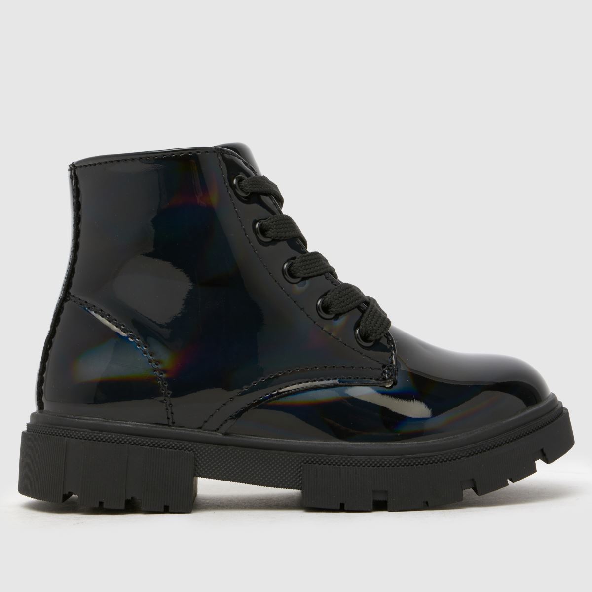 schuh svarta karnevalsspetsstövlar för flickor