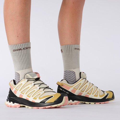 DAMEN TRAILRUNNINGSCHUHE SHOES XA PRO 3D V8 W FROZEN DEW/BLOOMING