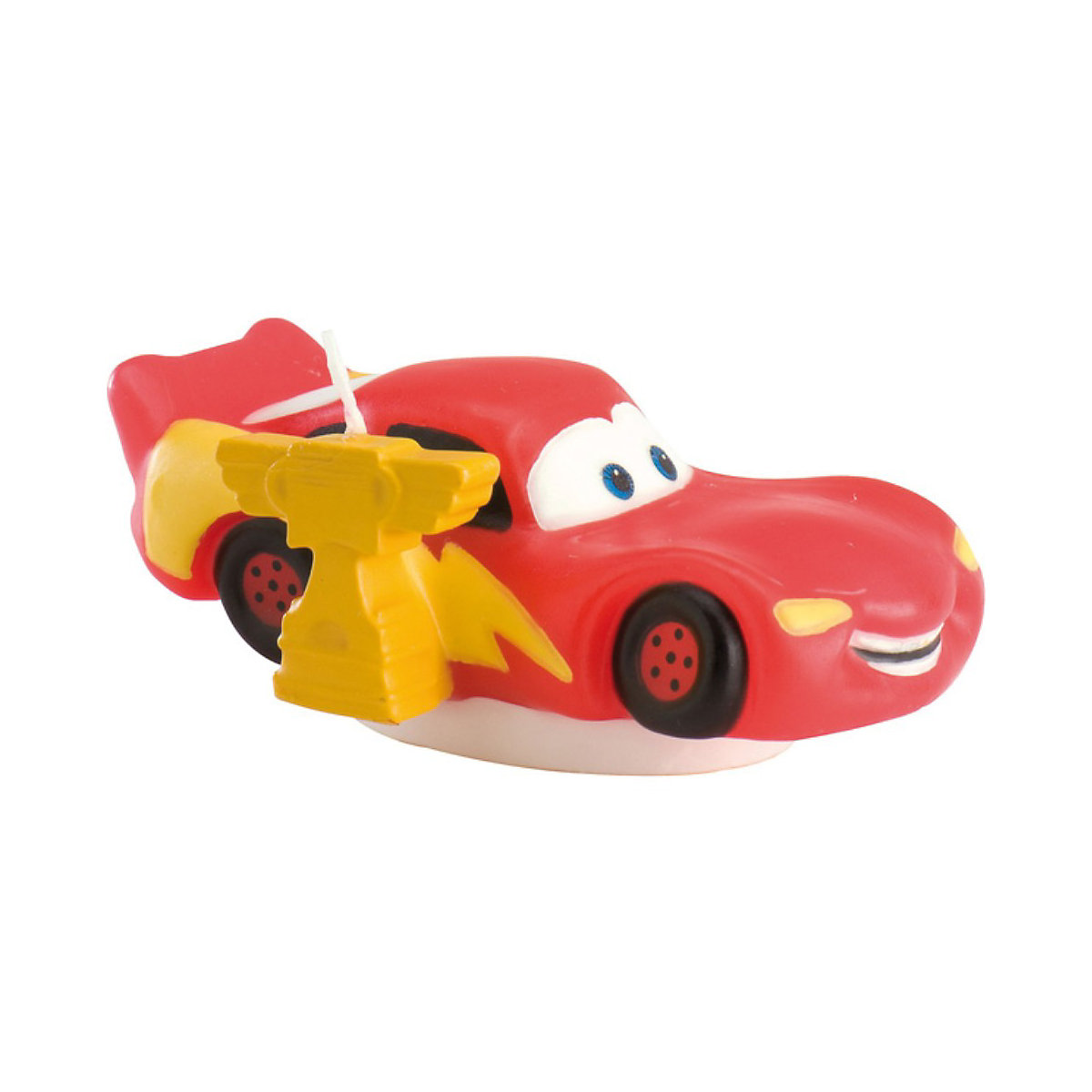 Geburtstagskerze Cars Lightning McQueen, 8.5x6cm, Tortendeko Kindergeburtstag