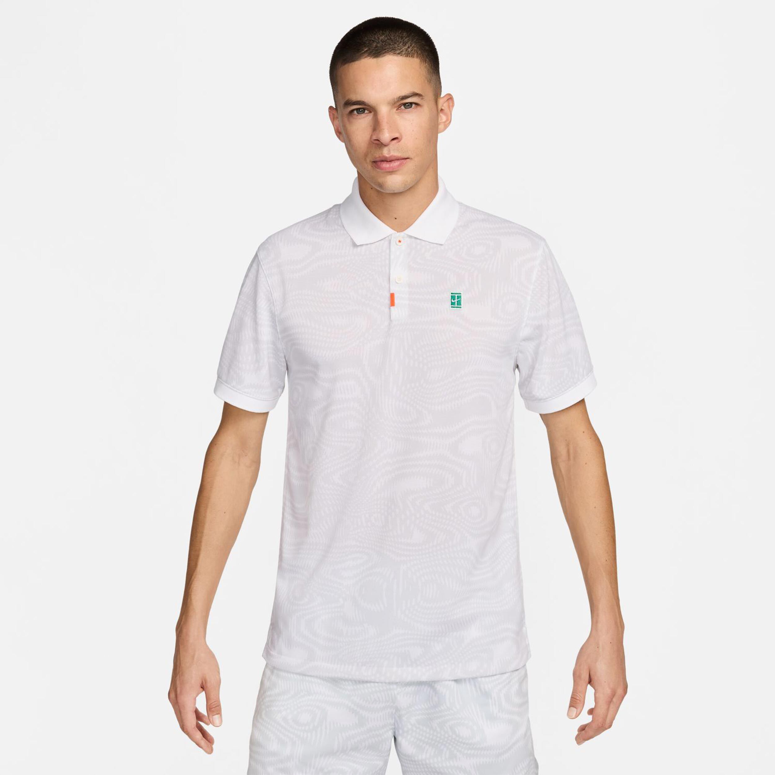 Dri-Fit Heritage Polo Herren - Weiß