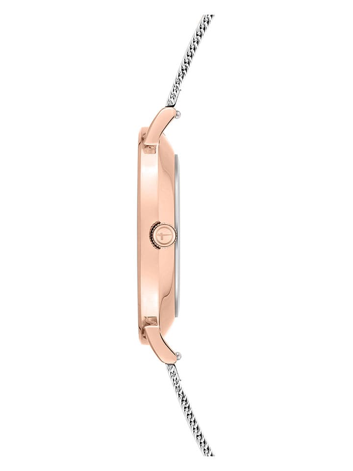 Tamaris Quarzuhr in Silber/ Roségold/ Weiß günstig kaufen onesize