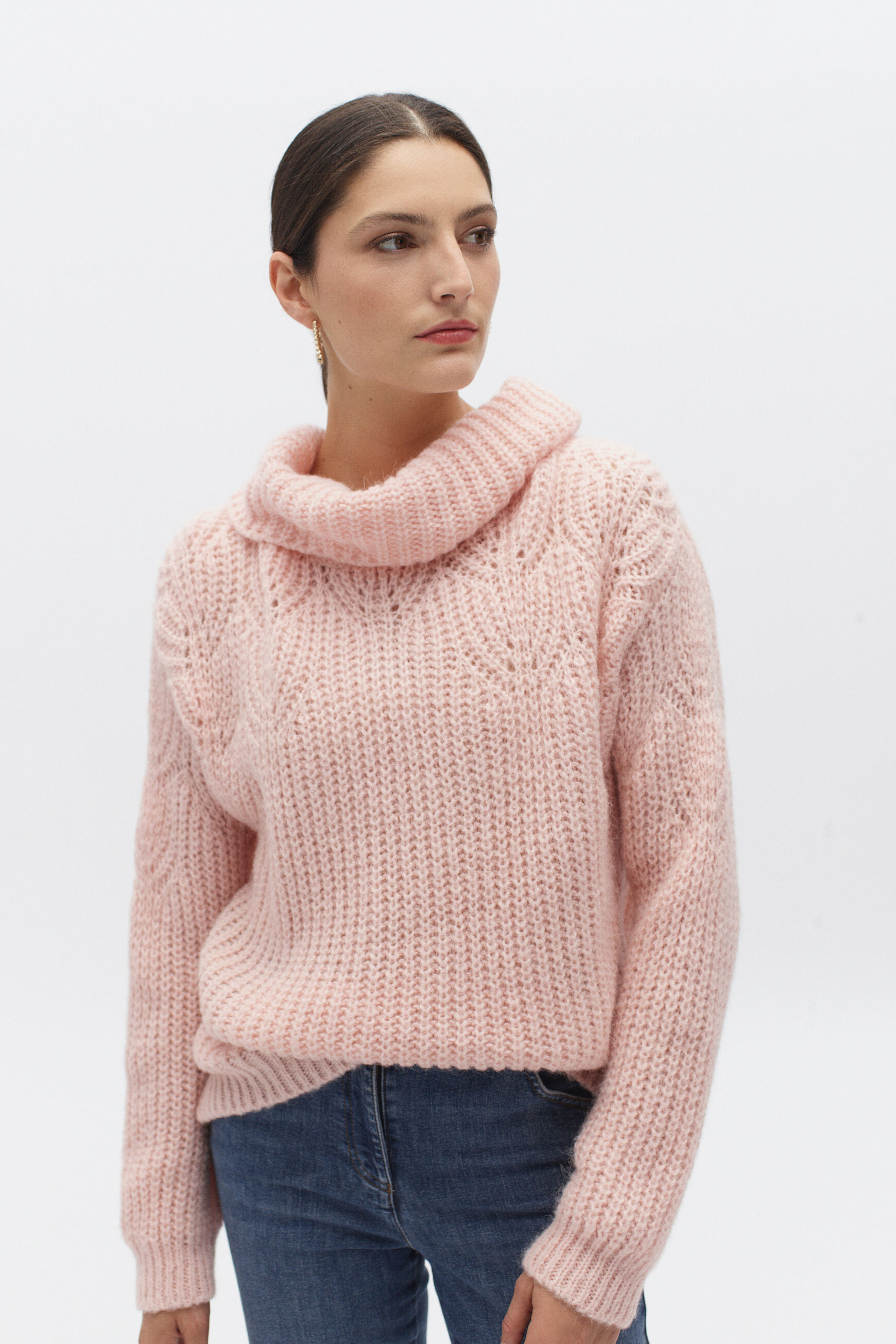 pull dora rose clair femme