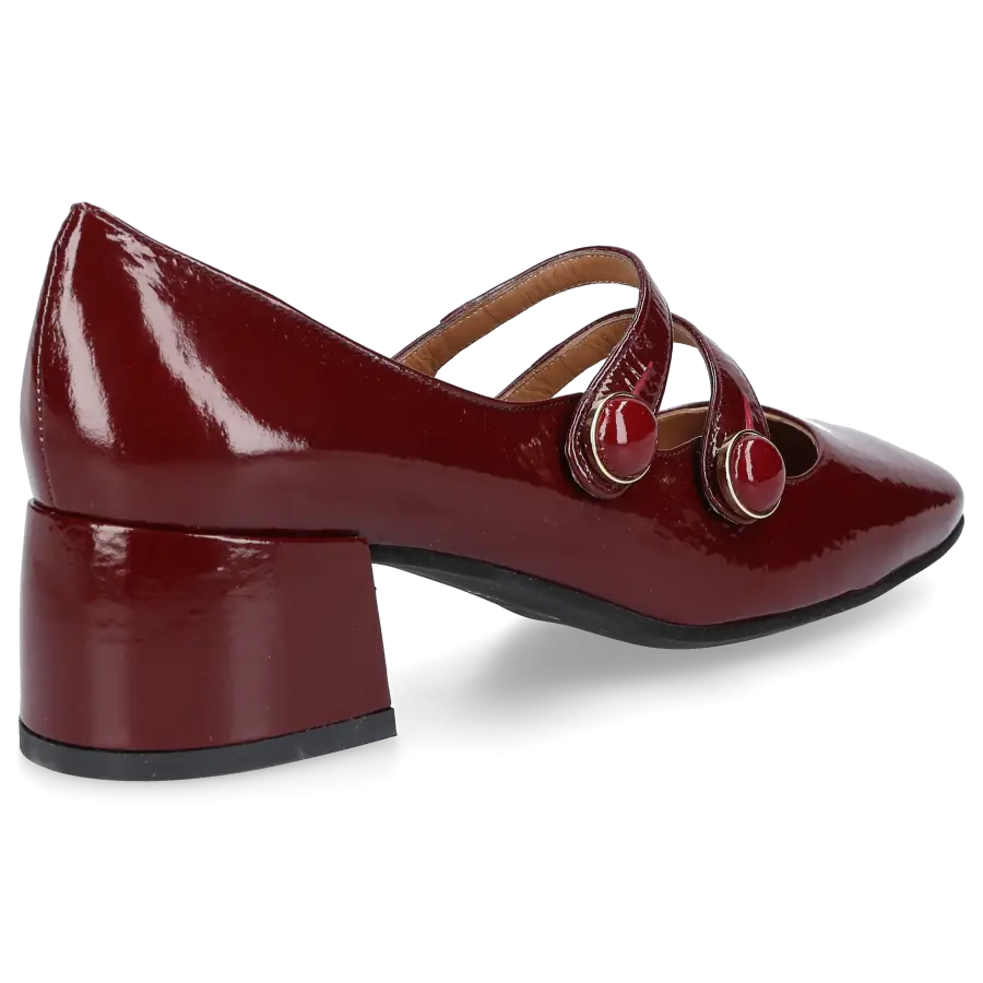Roberto Festa - Pumps Lackleder - rot