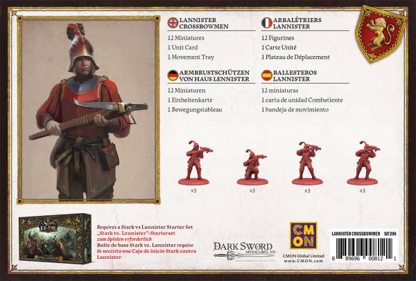 A Song of Ice & Fire - Lannister Crossbowmen (Armbrustschützen von Haus Lennister) (Erw.)