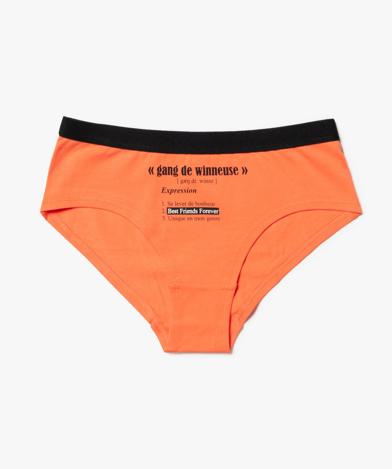 Shorties fille à message (lot de 3) multicolore | GEMO