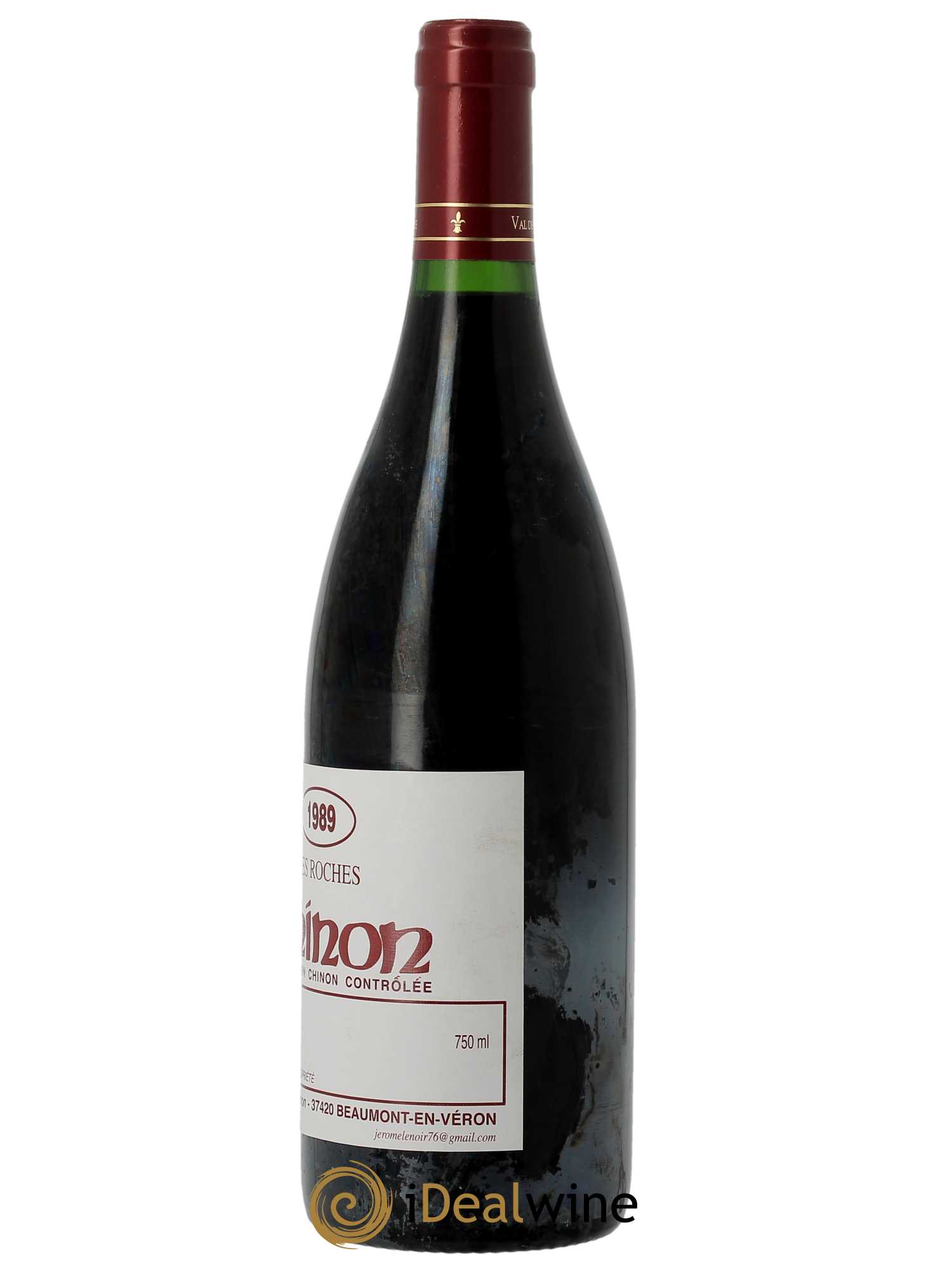 Chinon Les Roches Lenoir (Domaine)  1989 - Lot de 1 Bouteille