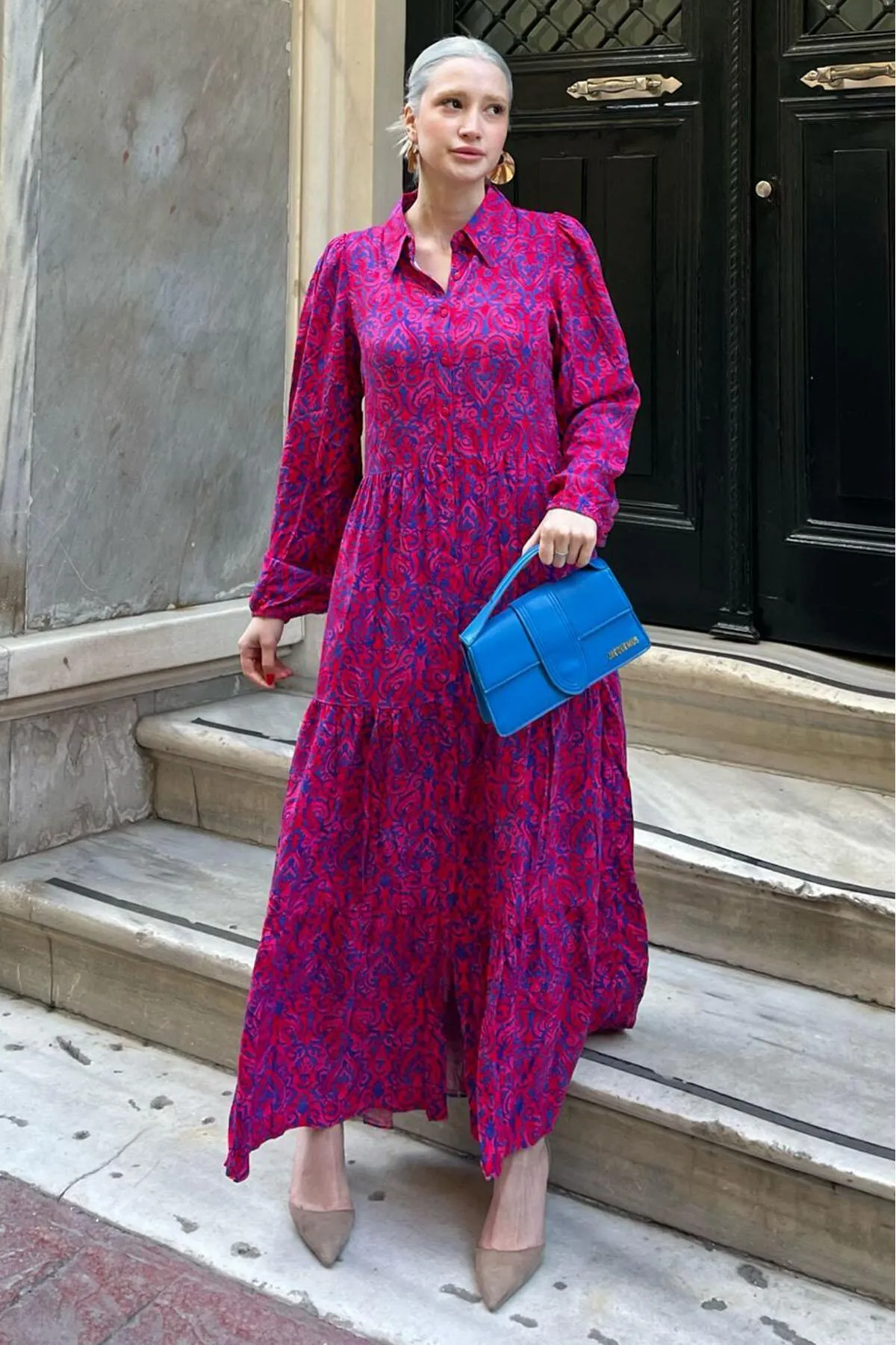 Madmext  Kleid - Rot - A-Linie