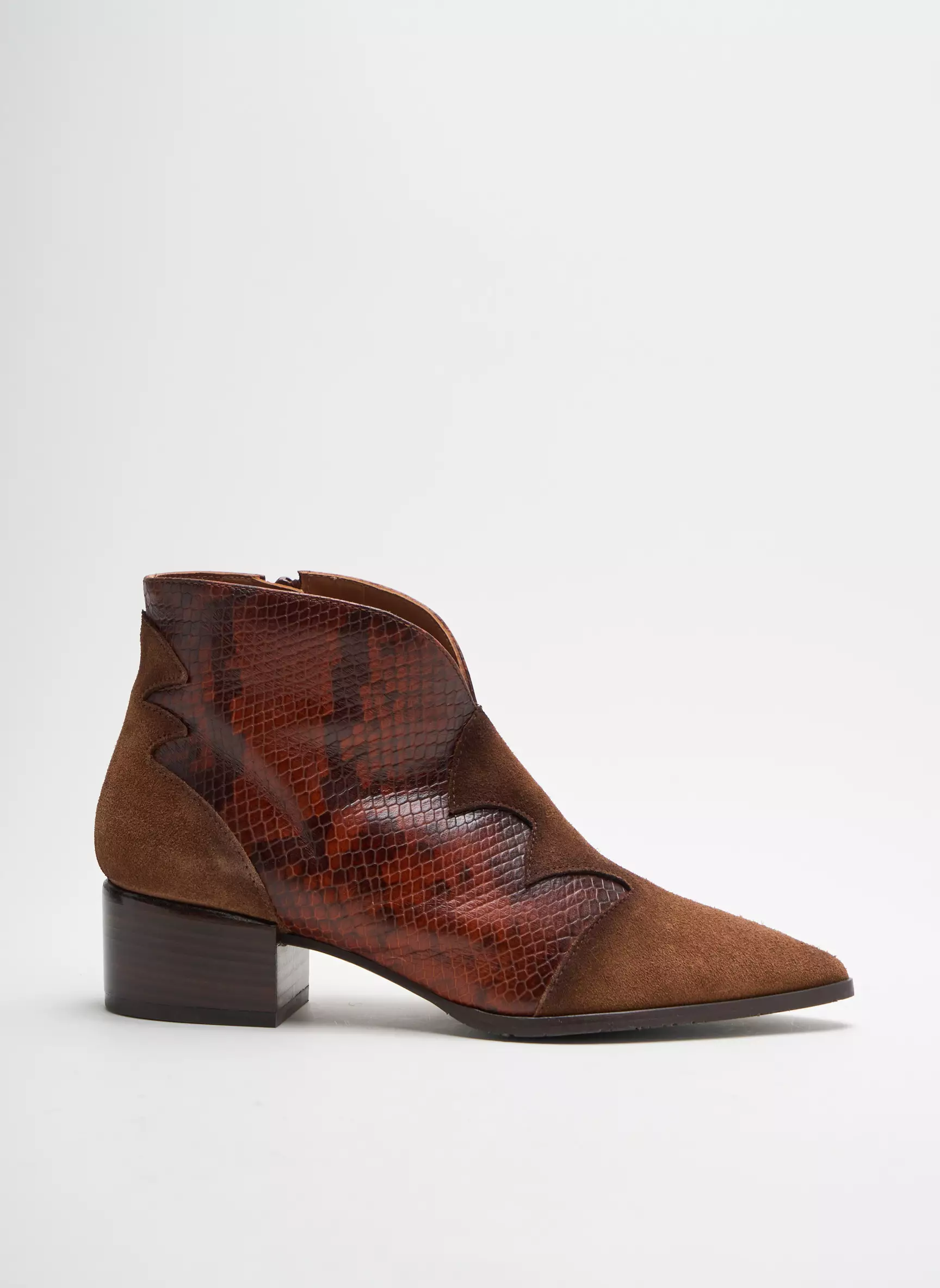 Brenda Zaro Bottines Femme couleur marron