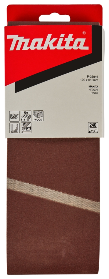 Příslušenství Makita P-36946 Brusný pás 610x100 K240