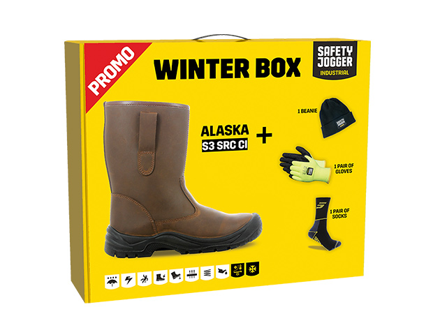 Заштитна чизма за трчање PROMOALASK Winter Box са заштитном чизмом Alaska