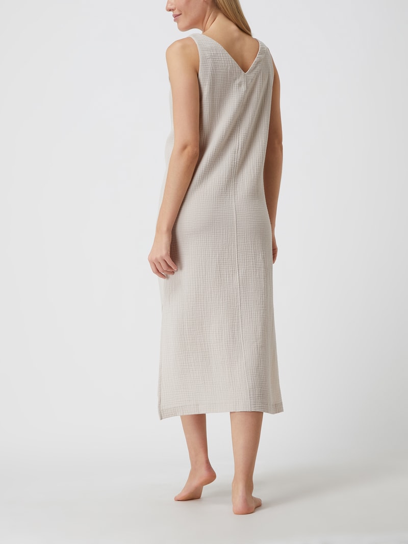 Nachthemd aus Baumwolle Modell 'Gieke' in beige