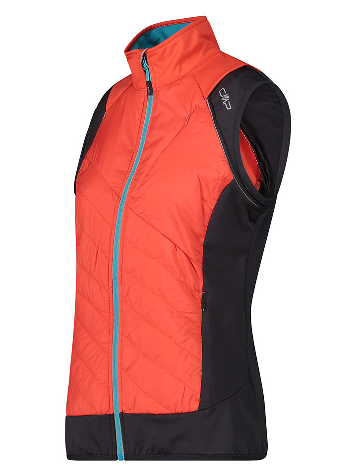 CMP 2in1-Funktionsjacke in Orange/ Schwarz günstig kaufen