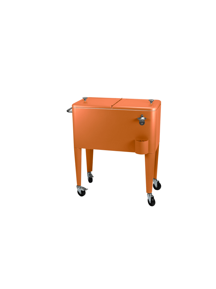 Beachtrekker Kailua Cooler - Kühlbox, Kühlwagen, Getränkekühler, Orange günstig kaufen onesize