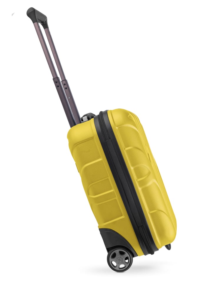 suitline Handgepäck EasyJet Koffer 45x36x20 Freigepäck 30 L in Gelb günstig kaufen S