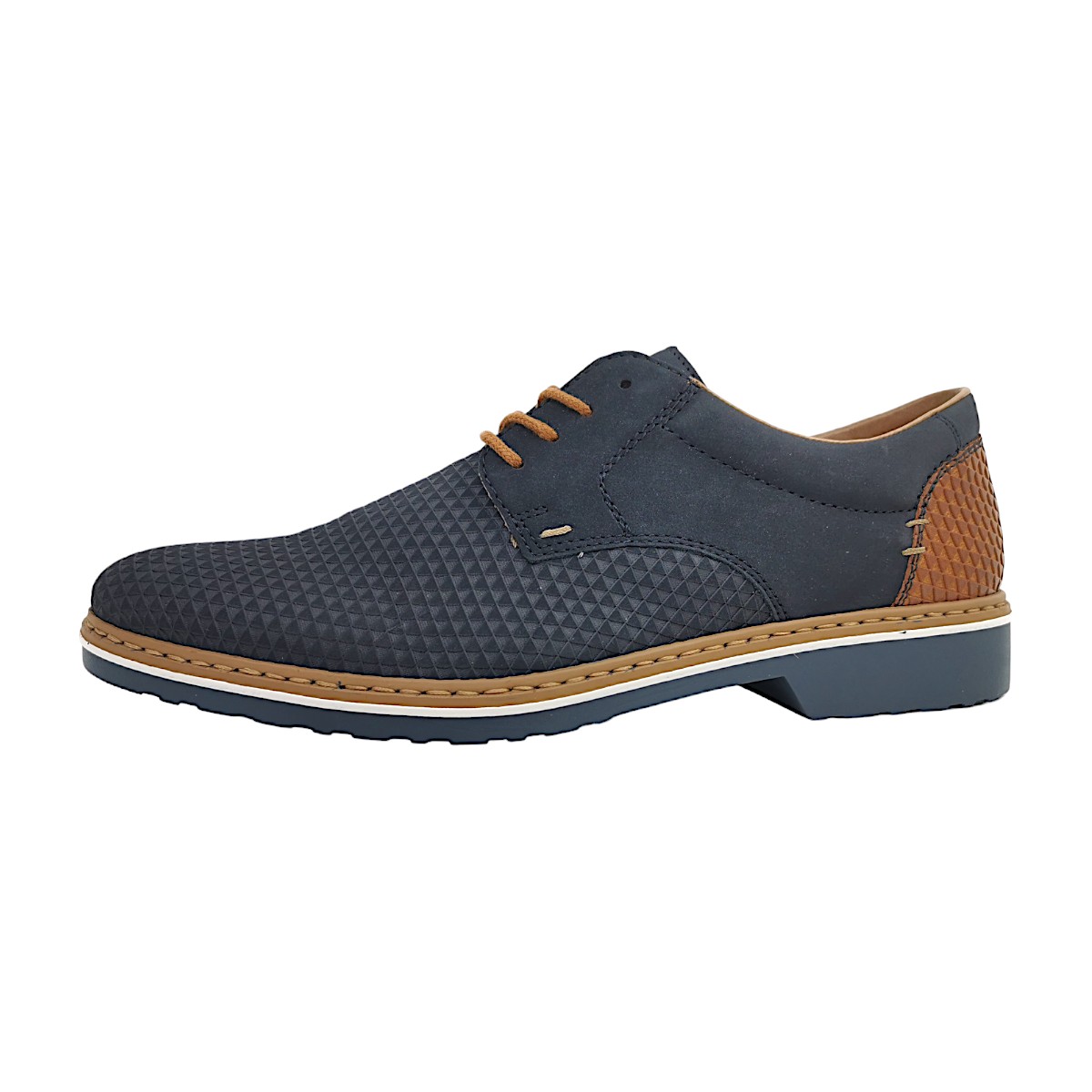 Rieker Namur/Ambor 16504-16 Blau 16 Pazifik/ Amaretto