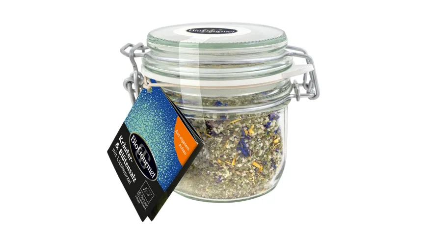 BioGourmet Kräuter und Blütensalz mit Lichtwurzel 125 g