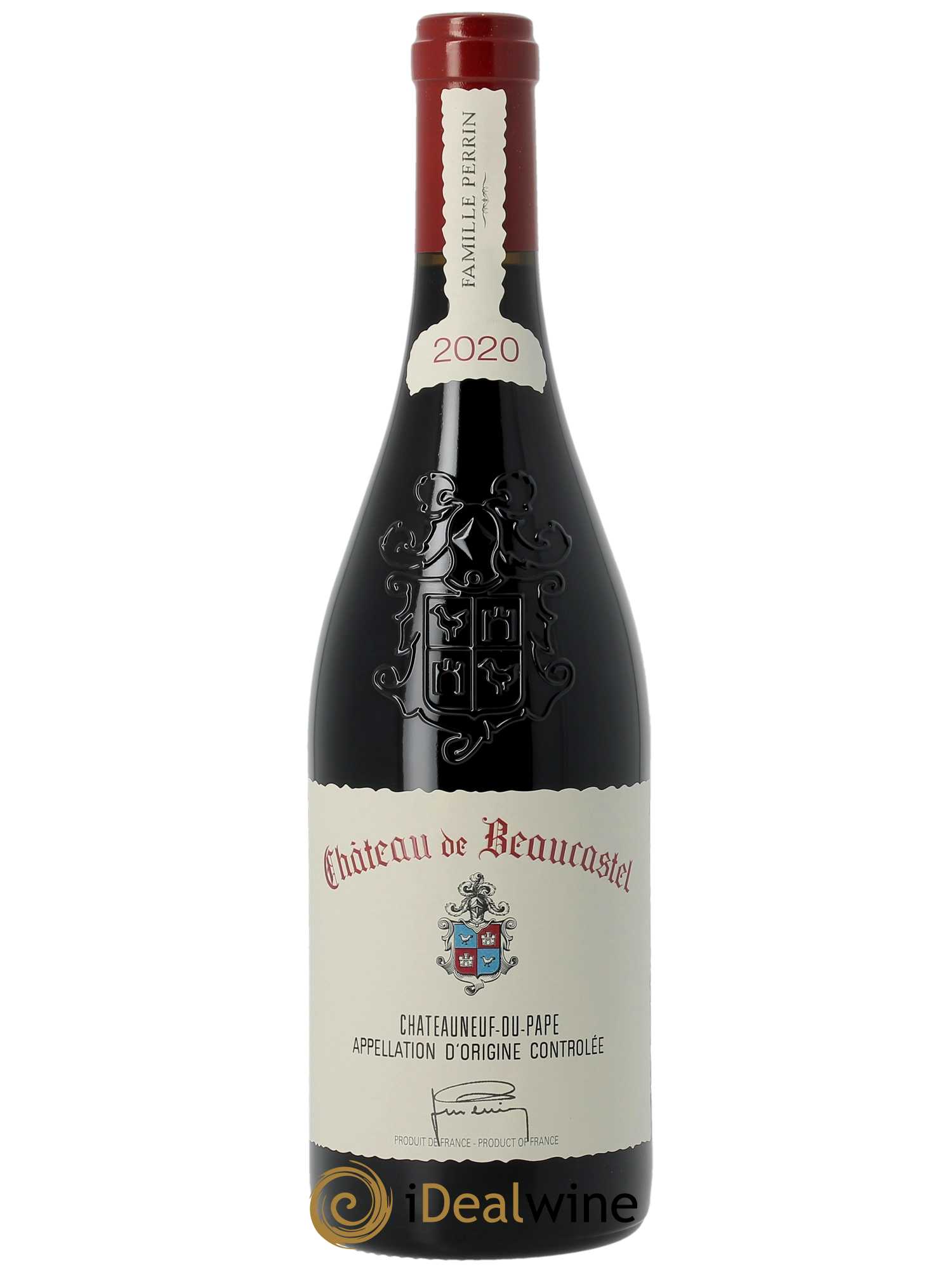 Châteauneuf-du-Pape Château de Beaucastel Famille Perrin  2020 - Lot de 1 Bouteille
